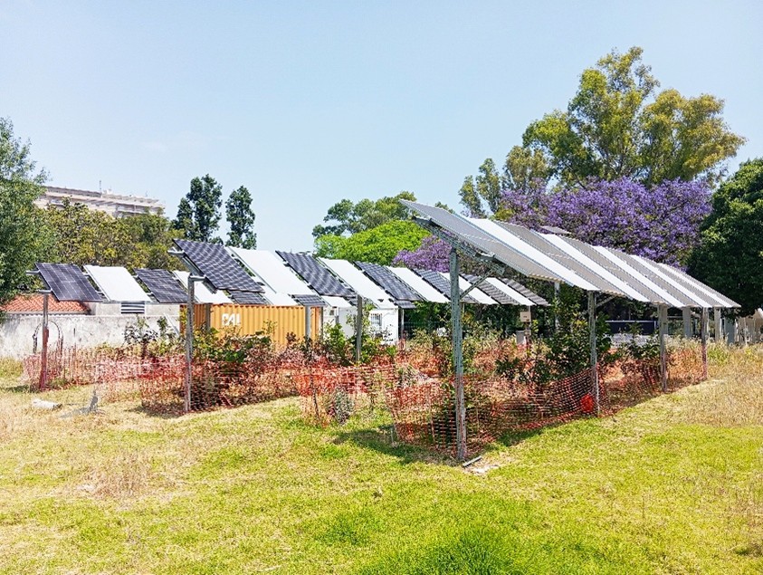 Imagem 1 do espaço Horta Solar – Demonstrador Agrivoltaico 